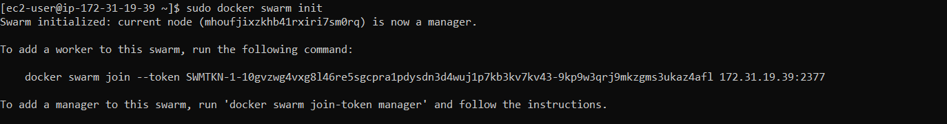 Create manager