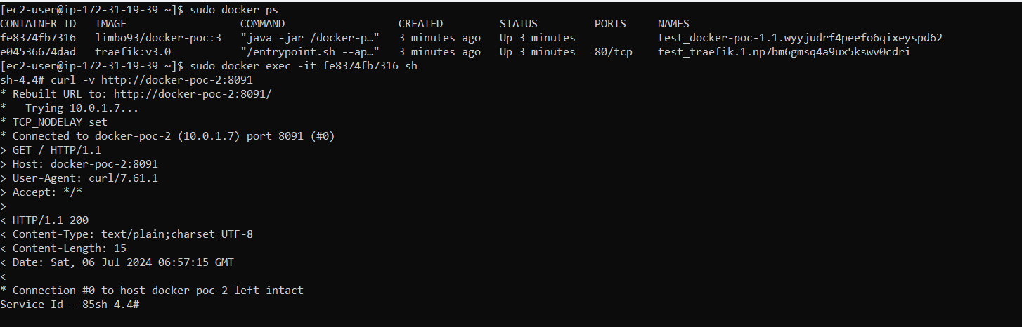 Manager container